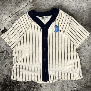 Vintage Disney Eeyore Baseball Cotton Jersey Set